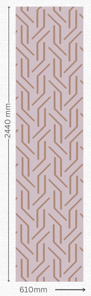 Designer Wall Panel - EL-7108 | 8X2 feet