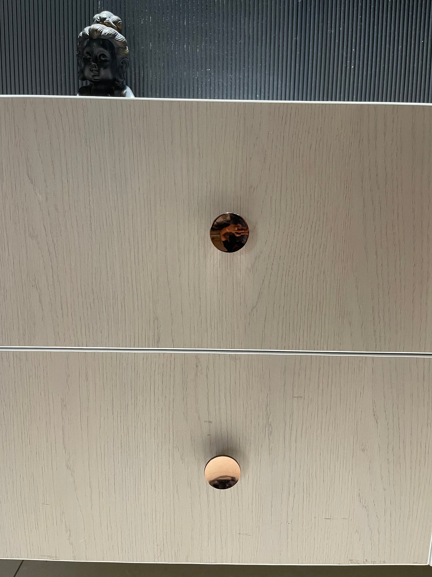DK3005 Rose Gold | 4-Pieces | Cabinet Drawers Cupboard Door Knobs, Office Drawer knob Pull, Cabinet Drawer Hardware