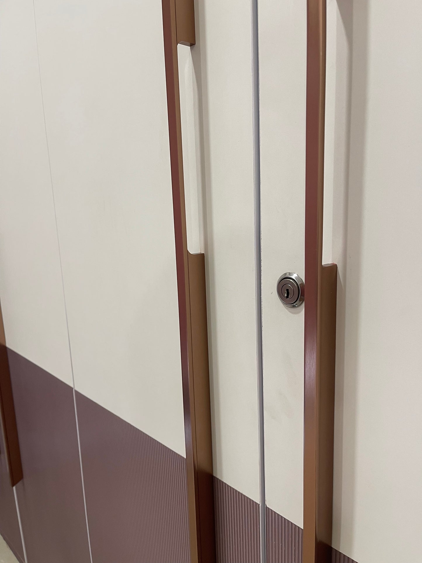 DAP3505 Fancy Aluminium Long Handle Rose GoldKitchen Cabinet Handle/Pull Handle/Door Handle/Drawer Handle,Rose Gold Finish, Aluminium Alloy