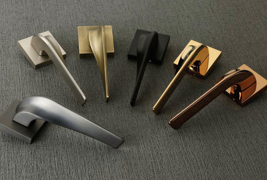 MH012 Lockfit Mortise Handle | Door Lock and Complete Handle Set | SS | Rosegold | Black | Brass Antique