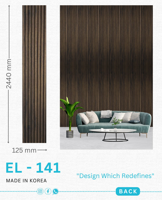 EL-141 Interior Louver Panel 2440mm x 125mm