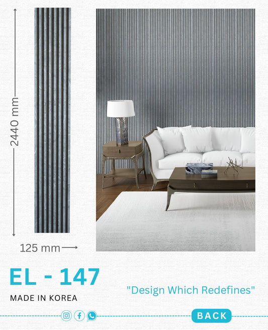 EL-147 Interior Louver Panel 2440mm x 125mm