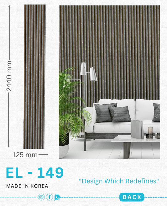 EL-149 Interior Louver Panel 2440mm x 125mm