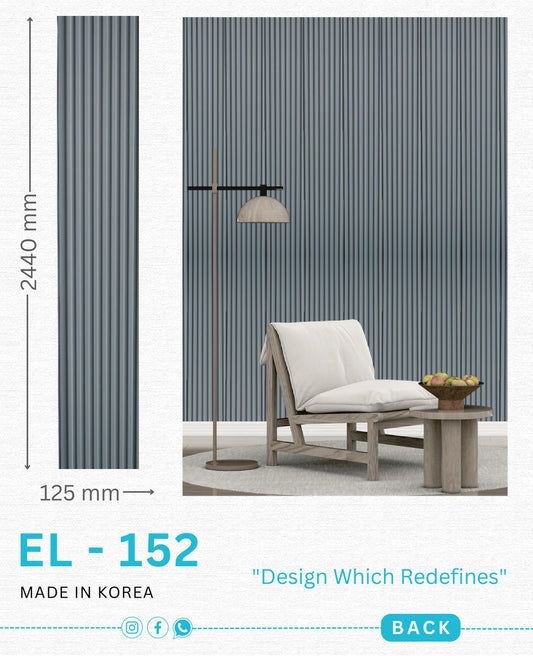 EL-152 Interior Louver Panel 2440mm x 125mm
