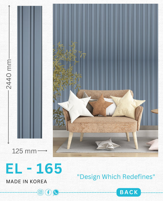 EL-165 Interior Louver Panel 2440mm x 125mm