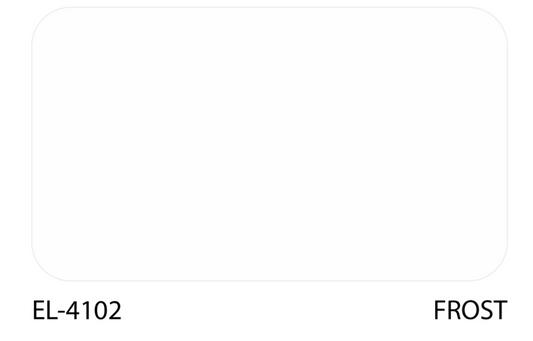 EL-4102 White Frosty Solid Edition 1.5mm Acrylic