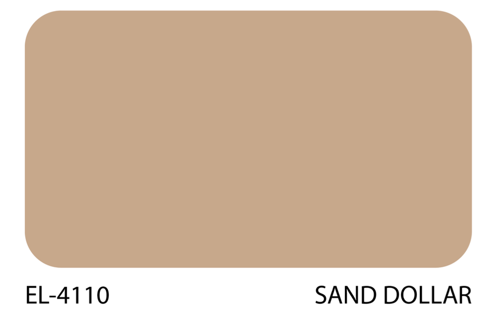 EL-4110 Sand Dollar Solid Edition 1.5mm Acrylic