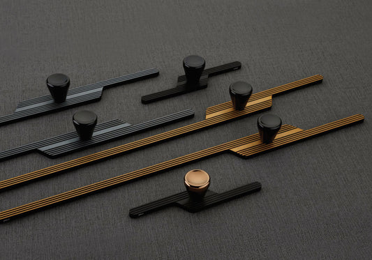 WH002 Aluminium Modern and Sleek Wardrobe Handle | Cabinet Handle | Wooden Furniture Handle | Door Handle| 1PC