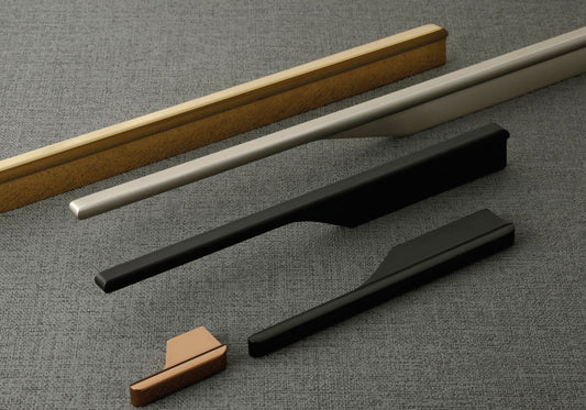 WH017 Aluminium Modern and Sleek Wardrobe Handle | Cabinet Handle | Wooden Furniture Handle | Door Handle | 1 pc