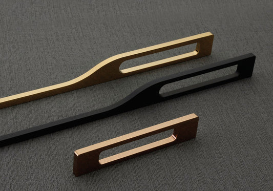 WH018 Aluminium Modern and Sleek Wardrobe Handle | Cabinet Handle | Wooden Furniture Handle | Door Handle| 1PC