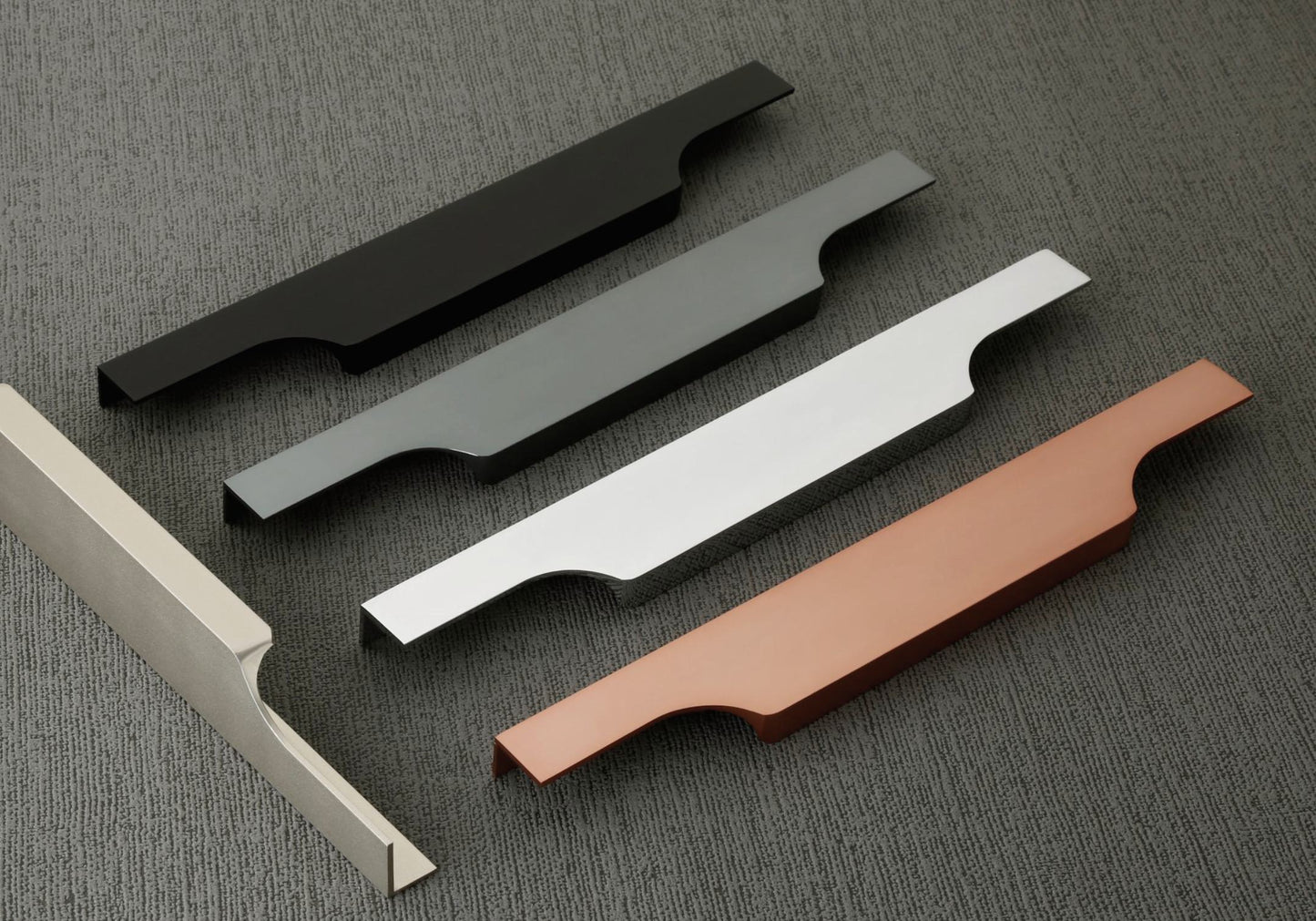 WH019 Aluminium Modern and Sleek Wardrobe Handle | Cabinet Handle | Wooden Furniture Handle | Door Handle| PER INCH