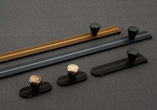 WH003 Aluminium Modern and Sleek Wardrobe Handle | Cabinet Handle | Wooden Furniture Handle | Door Handle| 1PC