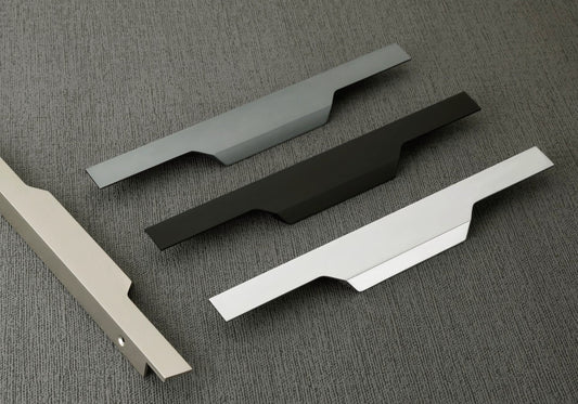 WH021 Aluminium Modern and Sleek Wardrobe Handle | Cabinet Handle | Wooden Furniture Handle | Door Handle| per inch