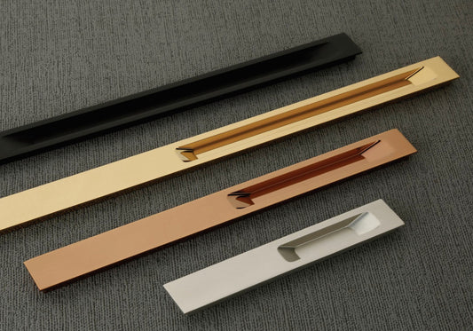 WH010 Aluminium Modern and Sleek Wardrobe Handle | Cabinet Handle | Wooden Furniture Handle | Door Handle| 1PC