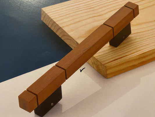 DDH5128 Main Door Handle | Antique Wood | Pull Handle | Pack of 1 pcs