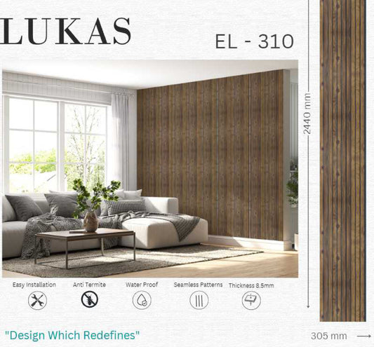 EL-310 Interior Louver Panel 2440mm x 305mm