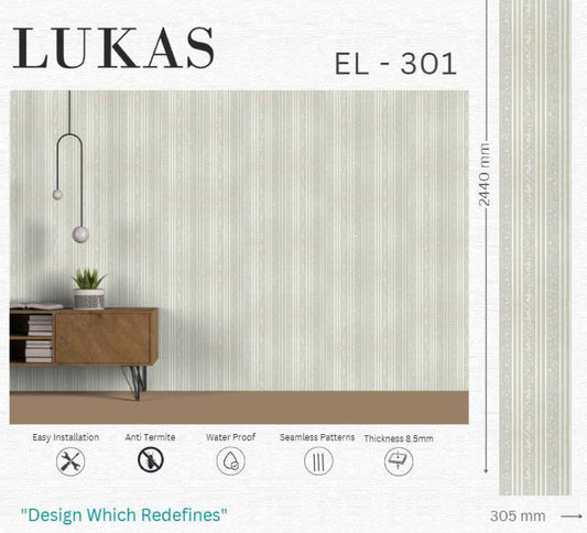 EL-301 Interior Louver Panel 2440mm x 305mm