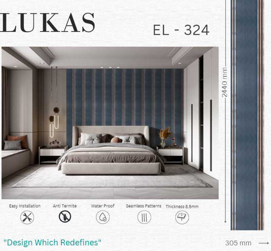 EL-324 Interior Louver Panel 2440mm x 305mm