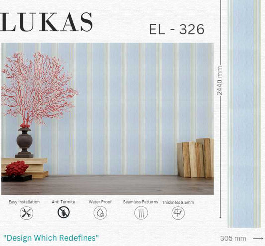 EL-326 Interior Louver Panel 2440mm x 305mm