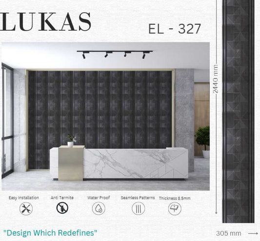 EL-327 Interior Louver Panel 2440mm x 305mm