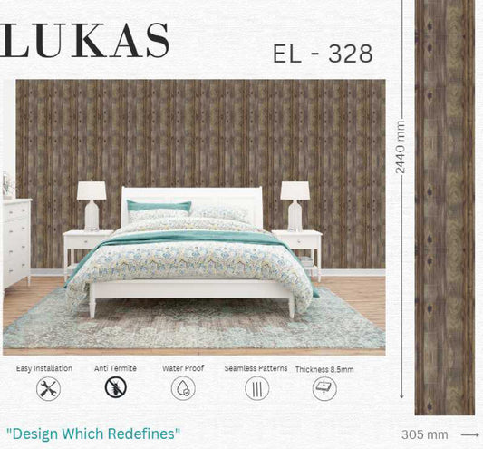 EL-328 Interior Louver Panel 2440mm x 305mm