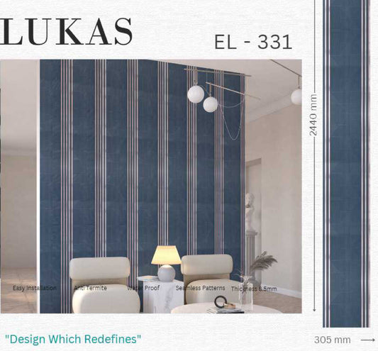 EL-331 Interior Louver Panel 2440mm x 305mm