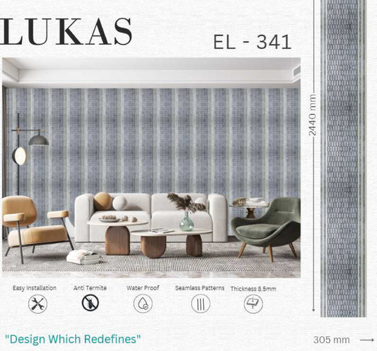 EL-341 Interior Louver Panel 2440mm x 305mm