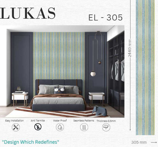 EL-305 Interior Louver Panel 2440mm x 305mm