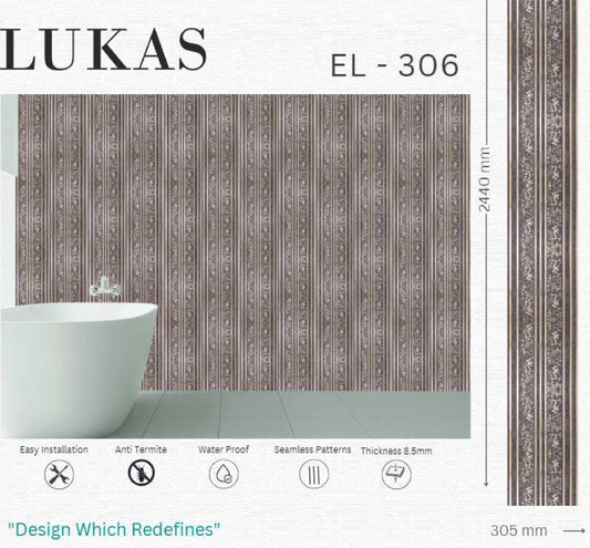 EL-306 Interior Louver Panel 2440mm x 305mm