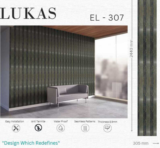 EL-307 Interior Louver Panel 2440mm x 305mm