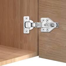Archolio Interiors European Style Steel 0 Crank Clip-on Soft Close Concealed Cabinet Hinges (Pack of 1 Set)