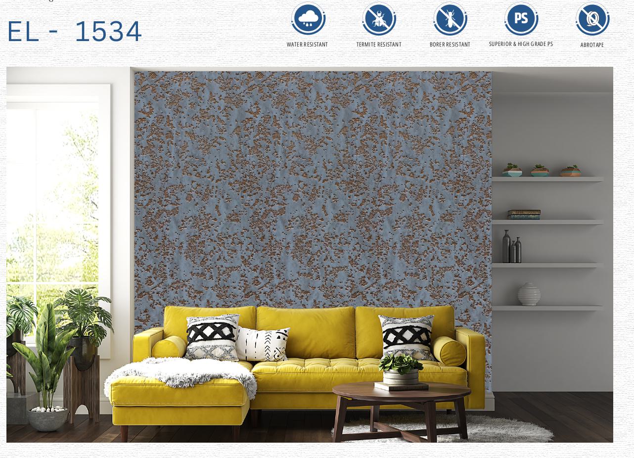 Designer Wall Panel - EL-1534 | 8X2 feet