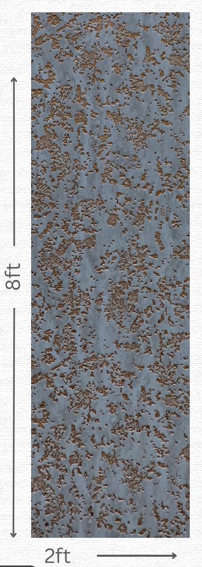 Designer Wall Panel - EL-1534 | 8X2 feet