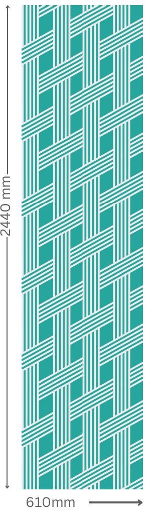 Designer Wall Panel - EL-9113 | 8X2 feet