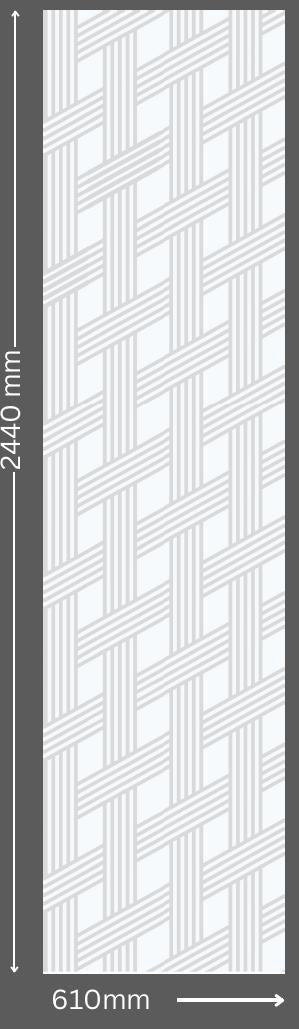 Designer Wall Panel - EL-9114 | 8X2 feet