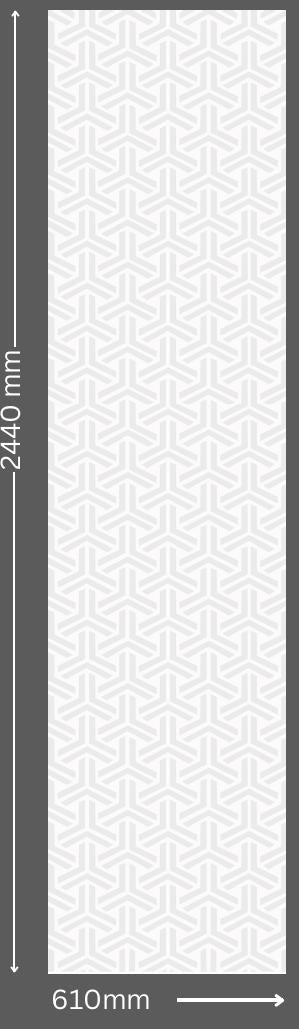 Designer Wall Panel - EL-9116 | 8X2 feet
