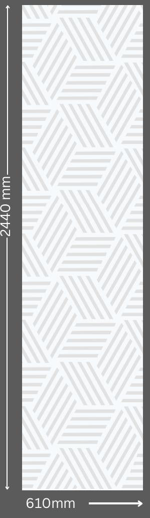 Designer Wall Panel - EL-9105 | 8X2 feet