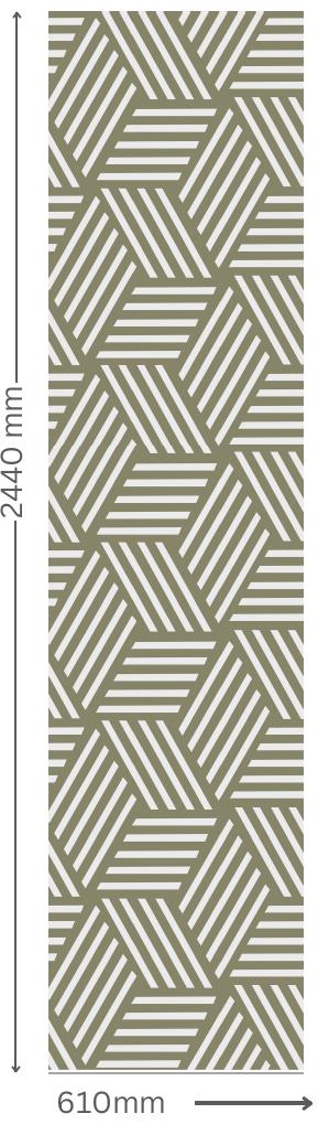 Designer Wall Panel - EL-9107 | 8X2 feet