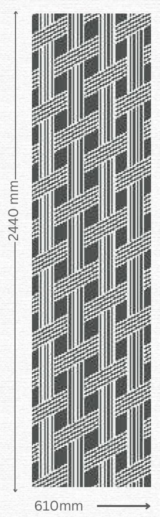 Designer Wall Panel - EL-7109 | 8X2 feet