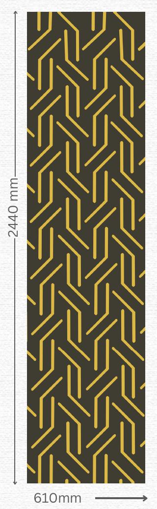 Designer Wall Panel - EL-7107 | 8X2 feet
