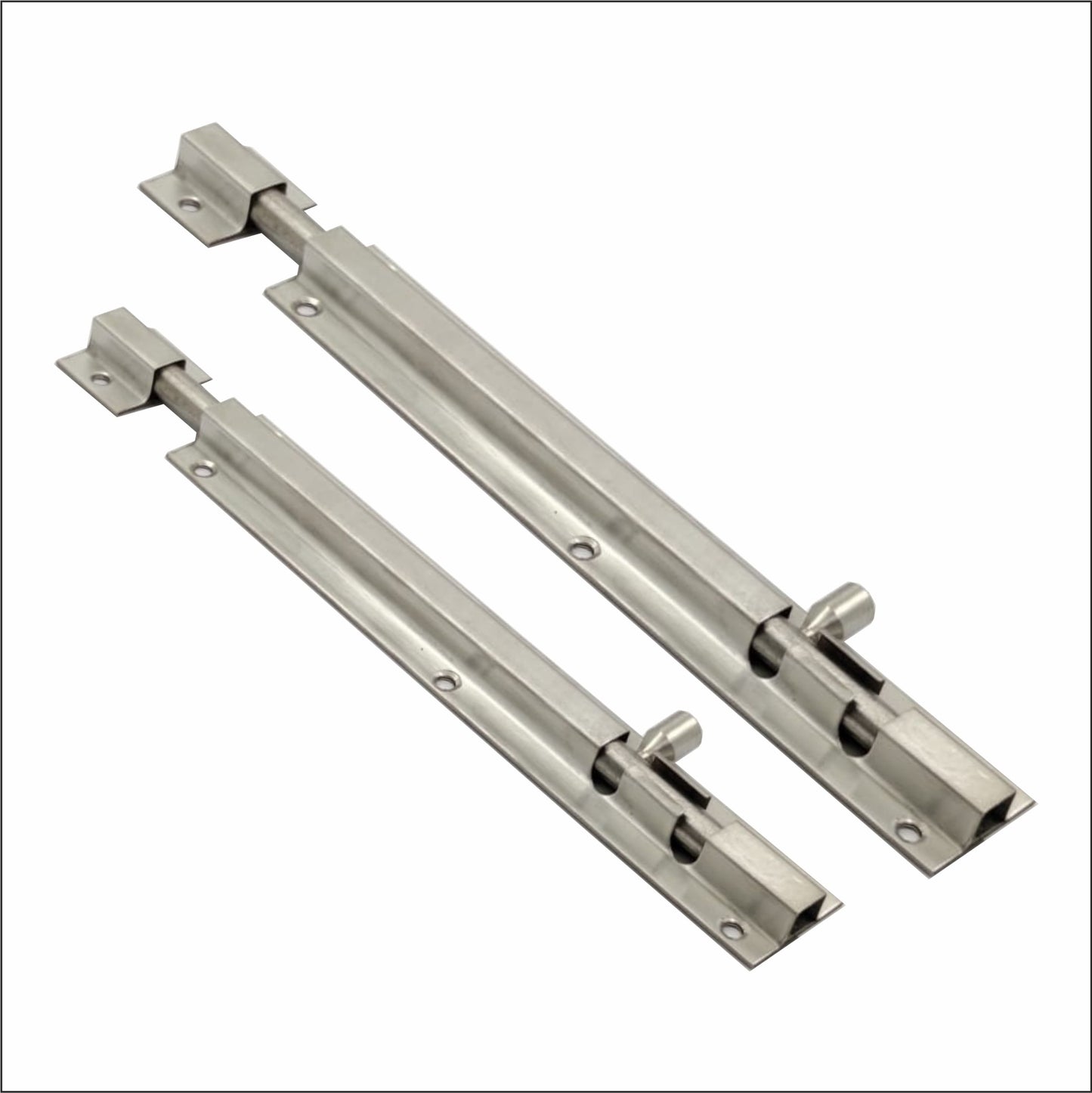 TB009 Tower Bolt | Stainless Steel  | Aluminium | Tower Bolt/Door Latch/ kundi/ chitakni/ Chitkini Pack of 2 Pieces