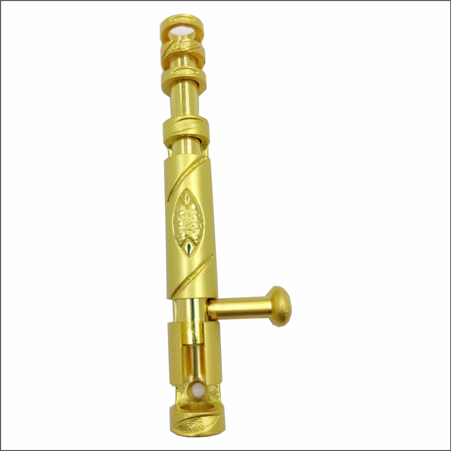 TB004 Tower Bolt | Zinc Antique Finish | Gold Matt | Main Door and Bathroom Door Latch for Home